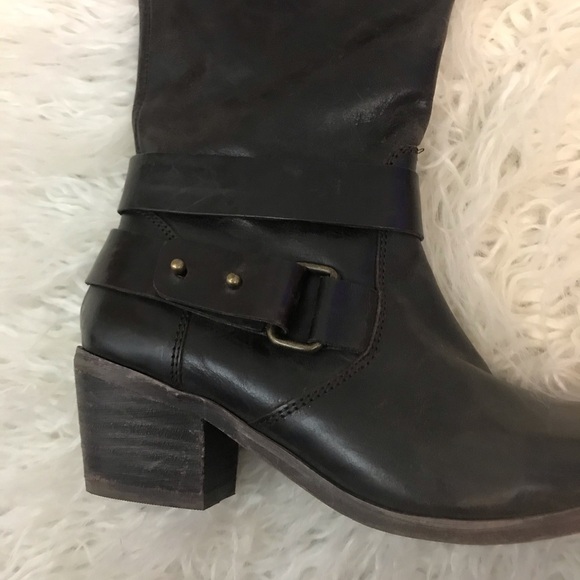 NWOB Treasure & Bond Brown Knee High Boots Size 6 - Picture 2 of 6